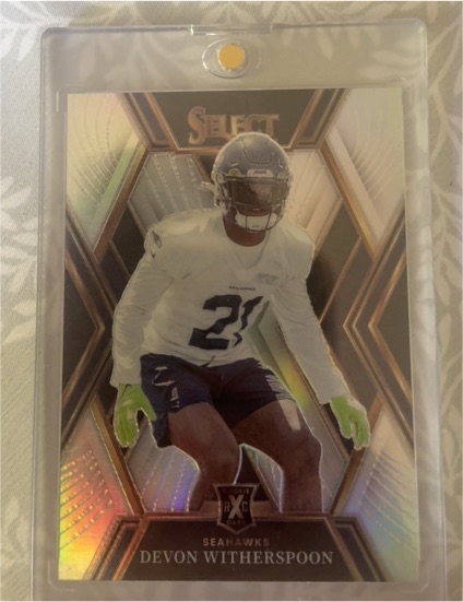 2022 Panini Select #XRC Devon Witherspoon — front
