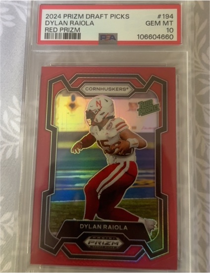 2024 Panini Prizm Draft Picks #194 Dylan Raiola — front