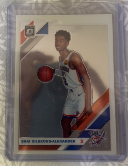 2019-20 Donruss Optic #113 Shai Gilgeous-Alexander — front
