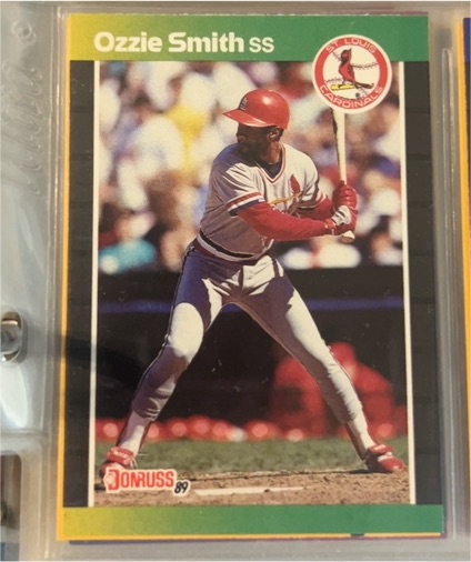 1989 Donruss #63 Ozzie Smith — front