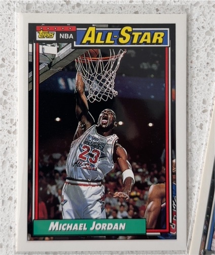 1992 Topps NBA All-Star #115 Michael Jordan — front