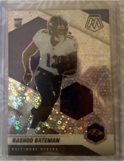 2021 Panini Mosaic #310 Rashod Bateman — front