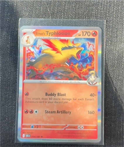 Ethan's Typhlosion 034/182 Sv10: Destined Rivals — front