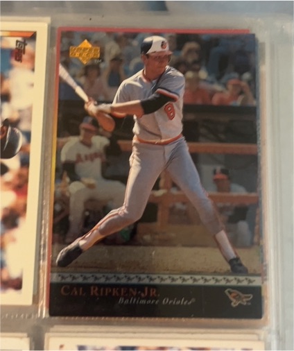 1996 Upper Deck #15 Cal Ripken Jr. — front