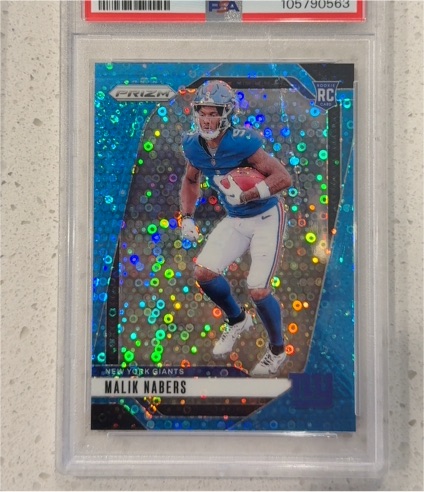 2024 Panini Prizm #370 Malik Nabers — front