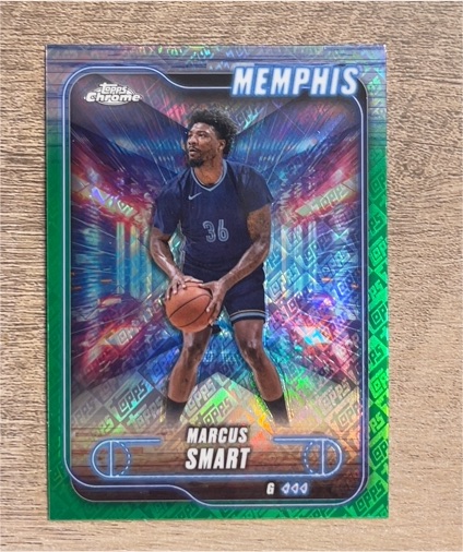 2024-25 Topps Chrome #147 Marcus Smart — front