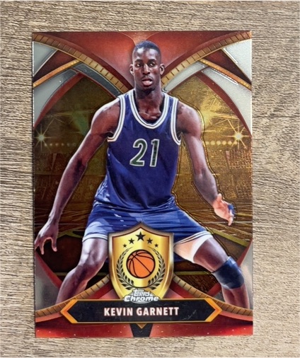 2024-25 Topps Chrome #BOD-24 Kevin Garnett — front