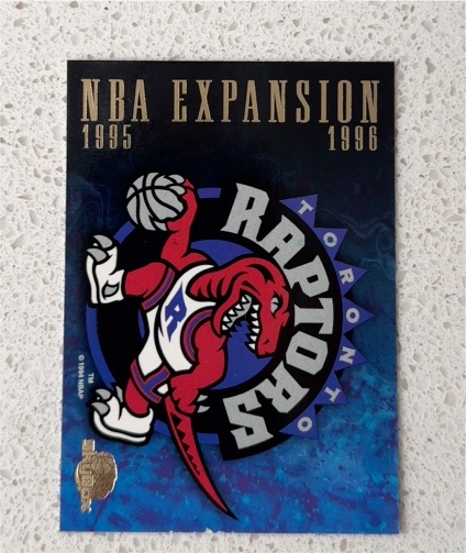 1995-96 SkyBox Premium #143 Toronto Raptors NBA Expansion — front