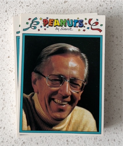 1990 Peanuts TSP #1 Charles Schulz — front