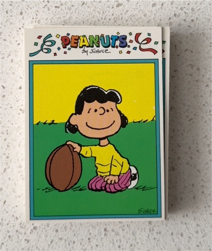 1991 Peanuts Preview #3 Lucy Van Pelt — front
