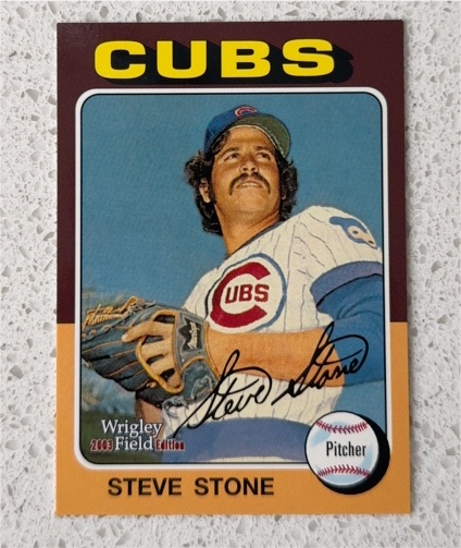 1975 Topps #388 Steve Stone — front