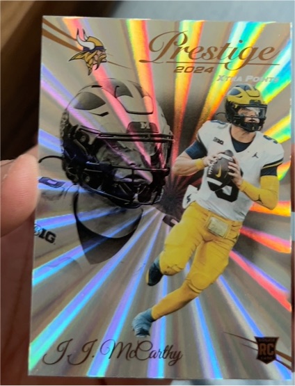 2024 Panini Prestige #311 J.J. McCarthy — front