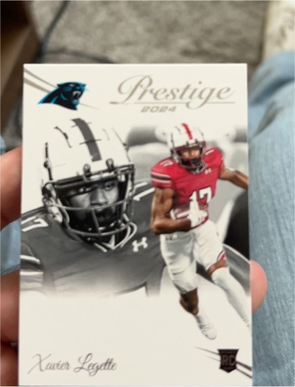 2024 Panini Prestige #334 Xavier Legette — front