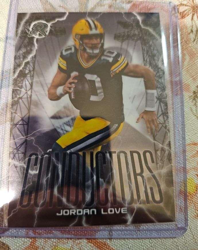 2024 Topps Resurgence #C-25 Jordan Love Conductors — front
