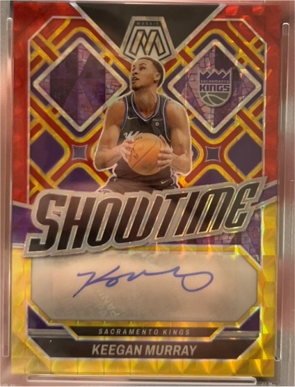 2023-24 Panini Mosaic Showtime #SS-MUR Keegan Murray — front