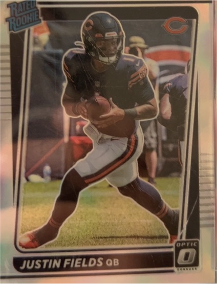 2021 Panini Donruss Optic #204 Justin Fields — front