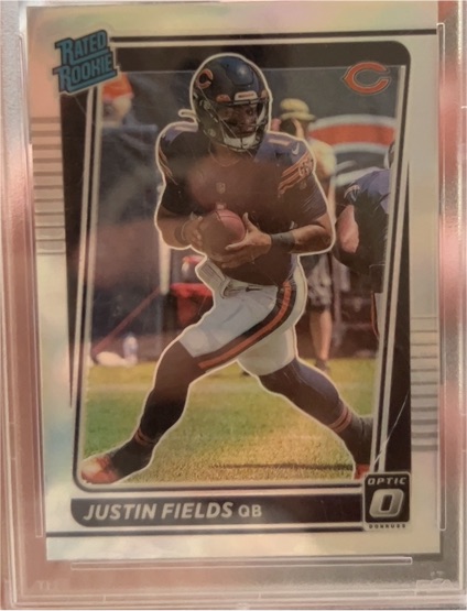 2021 Panini Donruss Optic #204 Justin Fields — front