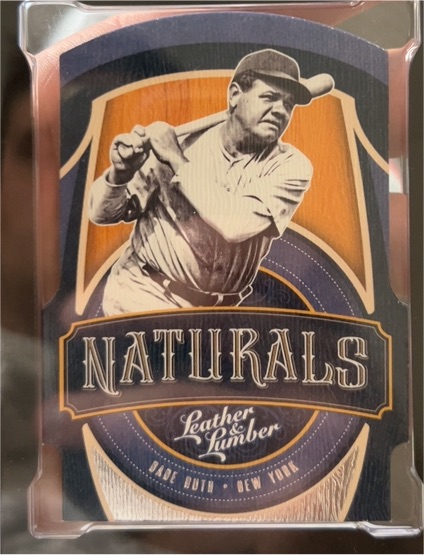 2019 Panini Leather & Lumber #N-10 Babe Ruth — front