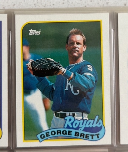 1989 Topps #200 George Brett — front