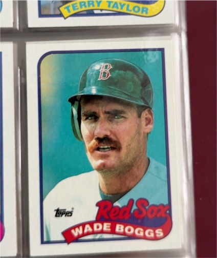 1989 Topps #600 Wade Boggs — front