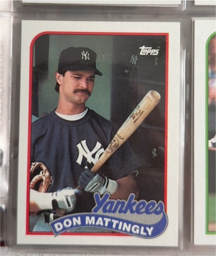 1989 Topps #700 Don Mattingly — front