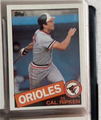 1985 Topps #30 Cal Ripken — front