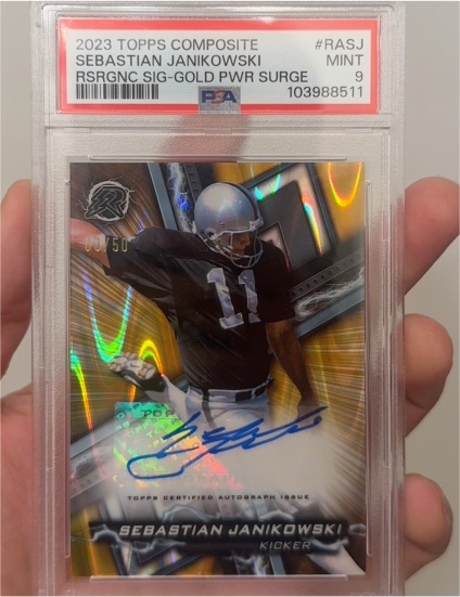 2023 Topps Composite #RASJ Sebastian Janikowski — front