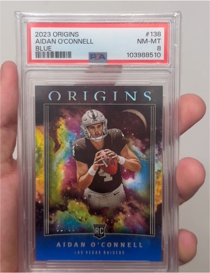 2023 Panini Origins #138 Aidan O'Connell — front