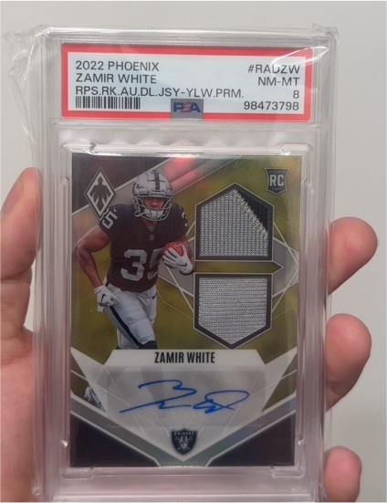 2022 Panini Phoenix #RAU-ZW Zamir White — front