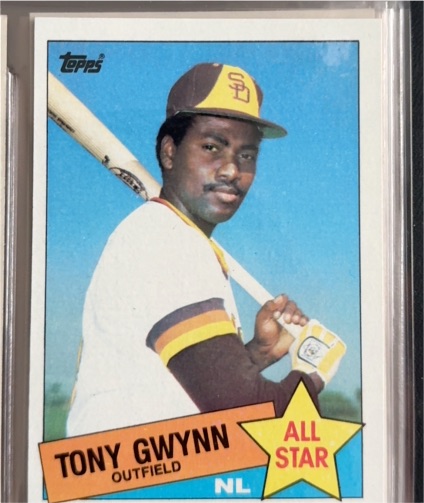 1985 Topps #717 Tony Gwynn — front