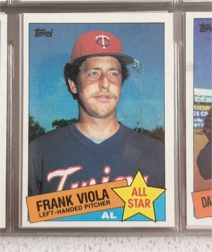 1985 Topps #710 Frank Viola — front