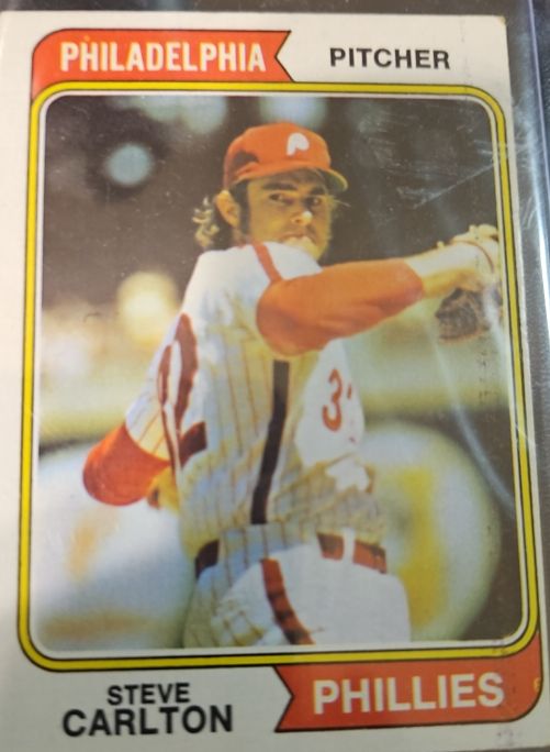 1974 Topps #95 Steve Carlton — front