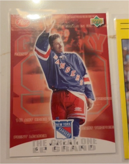 1999 Upper Deck Post #6 Wayne Gretzky — front
