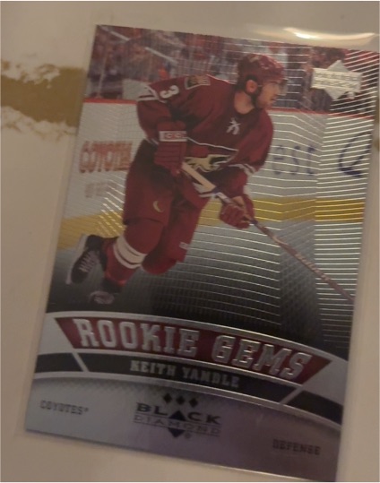 2006-07 Upper Deck Black Diamond Rookie Gems #157 Keith Yandle — front