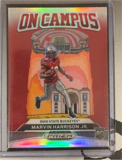 2024 Panini Prizm Draft Picks On Campus #OC-MHJ Marvin Harrison Jr. — front