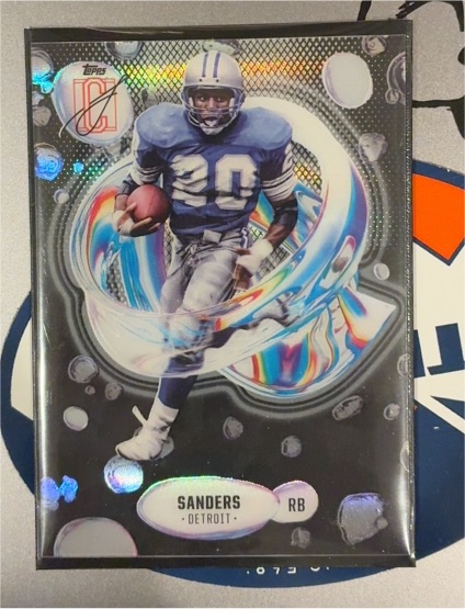 2024 Topps Signature Class #F-16 Barry Sanders — front