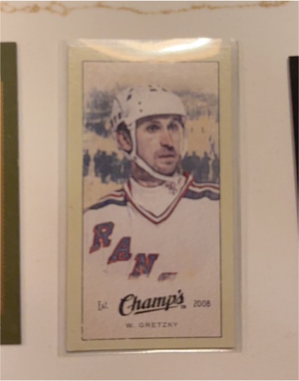 2009-10 Upper Deck Champ's Mini #266 Wayne Gretzky — front