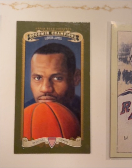 2012 Upper Deck Goodwin Champions #118 LeBron James — front