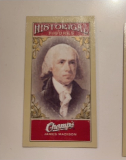 2009-10 Upper Deck Champ's Mini #? James Madison — front