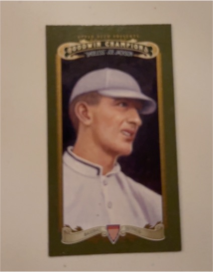 2012 Upper Deck Goodwin Champions #139 Shoeless Joe Jackson — front