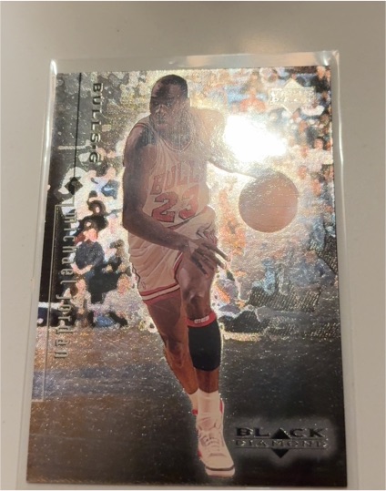 1998-99 Upper Deck Black Diamond #4 Michael Jordan — front