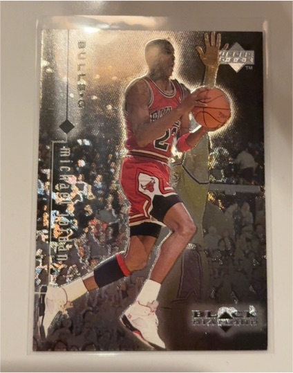 1999 Upper Deck Black Diamond #6 Michael Jordan — front