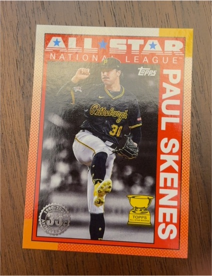 2025 Topps Series 2 #90AS-17 Paul Skenes — front