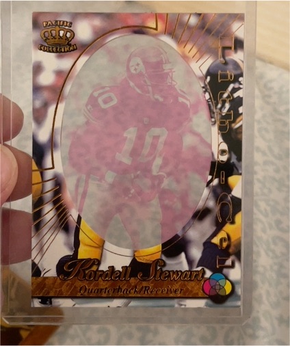 1996 Pacific Litho-Cel #CEL-80 Kordell Stewart — front