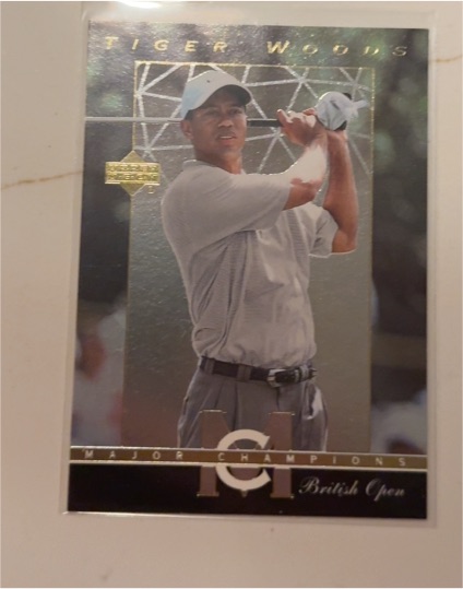 2003 Upper Deck Major Champions #MC-33 Tiger Woods — front