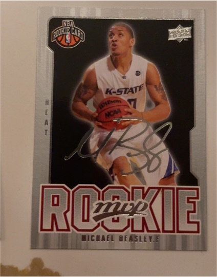 2008-09 Upper Deck MVP #202 Michael Beasley — front