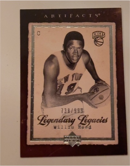 2007-08 Upper Deck Artifacts Legendary Legacies #196 Willis Reed — front