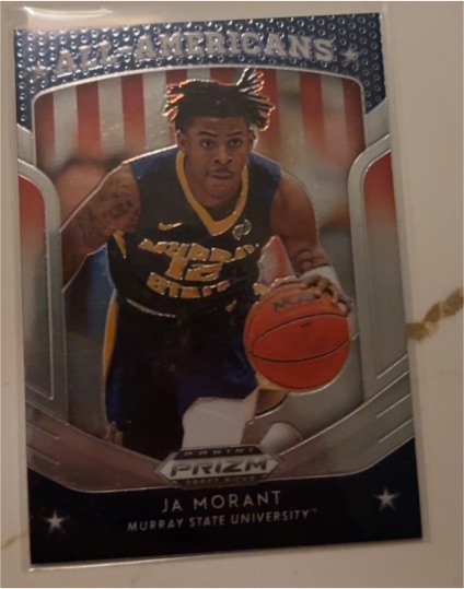 2019 Panini Prizm Draft Picks All Americans #44 Ja Morant — front