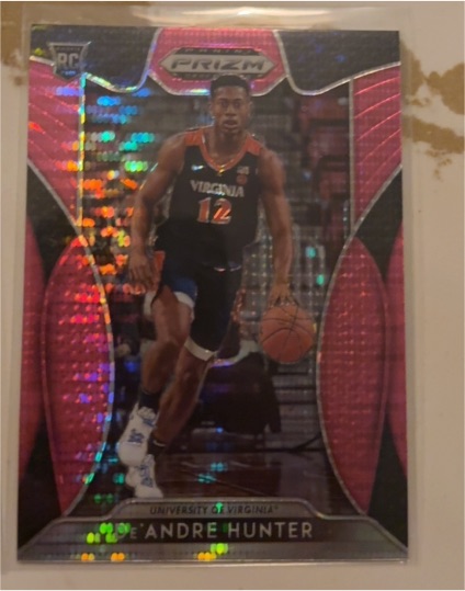 2019 Panini Prizm Draft Picks #4 De'Andre Hunter — front