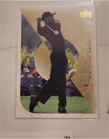 2003 Upper Deck New World Order #75 Tiger Woods — front